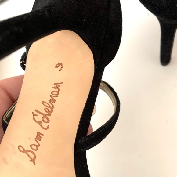 Sam Edelman Black Heels Size EU 36 - Picture 4 of 4